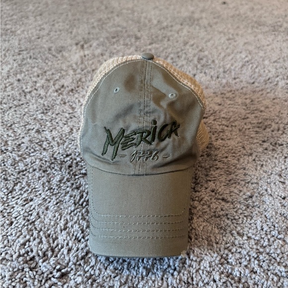 America 1776 revolutionary war Americana tactical trucker hat olive green cap - Picture 1 of 3